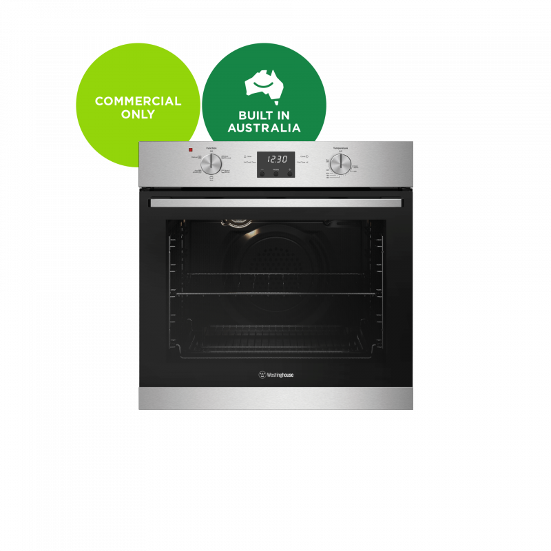 Westinghouse 60cm multi-function 5 oven, stainless steel WVE615SCA