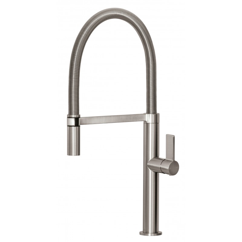 Phoenix Prize Flexible Coil Sink Mixer, Brushed Nickel