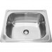 BK28 45L Laundry SInk Round Corner with Two Tap Hole 