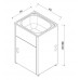45Liter Laundry Tub & Cabinet
