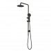 BadundKüche Sliding Multifunction Hand Shower With 250mm Overhead Rain Shower - Round