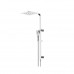 BadundKüche Sliding Multifunction Hand Shower With 250mm Overhead Rain Shower - Square