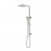 BadundKüche Sliding Multifunction Hand Shower With 250mm Overhead Rain Shower - Square