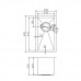 Brushed Brass Stainless Steel PVD Single Bowl Kitchen Sink