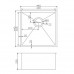 Brushed Brass Stainless Steel PVD Single Bowl Kitchen Sink