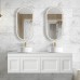 Hampton Mark II Matte White or Matte Black or Matte Grey Wall Hung Vanity 600mm-1500mm