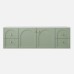 Lukka Chester Federation Wall Hung PVC Vanity with Ceramic top 600mm-1500mm
