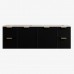 Madura Federation Wall Hung Vanity with Ceramic top 600mm-1500mm