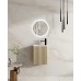 Fluted Rhea 400mm Wall-Hung vanity - Natural Oak