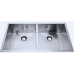 760 x 440 x 230mm  Double Bowl Kitchen Sink with Round Corner