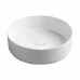 ROUND MATTE WHITE BASIN