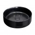 ROUND MATTE BLACK BASIN