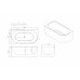 Nova Ultra-Thin Corner Bathtub - Gloss White