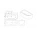 Nova Ultra-Thin Corner Bathtub - Gloss White