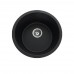 460mm Black Granite Single Bowl Kitchen Sink