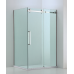1000 - 2500mm x 800-1100mm (fixed panel) Sliding Shower Screen from