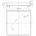 Square Tile Insert Floor Waste 100mm